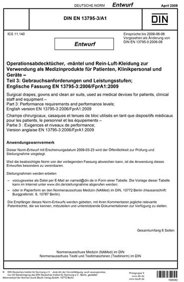 Standards PDF Cover Page