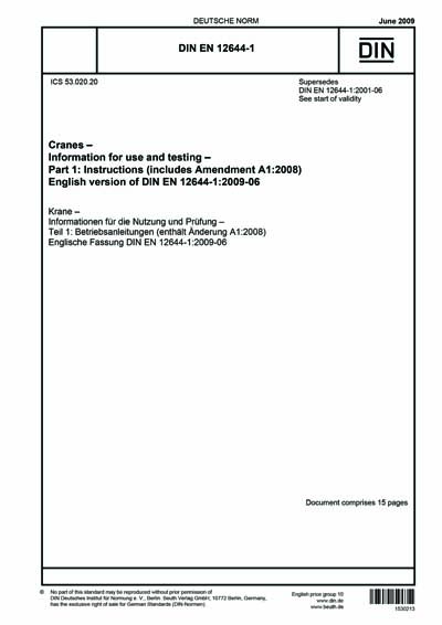 Standards PDF Cover Page