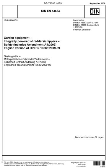 Standards PDF Cover Page