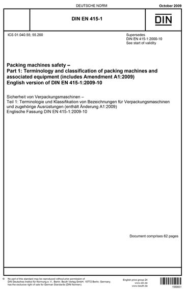 Standards PDF Cover Page