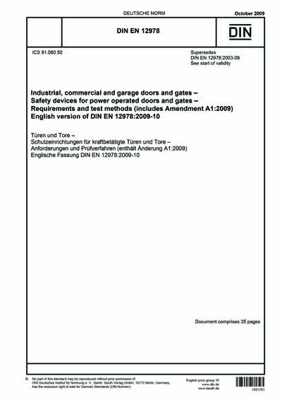 Standards PDF Cover Page