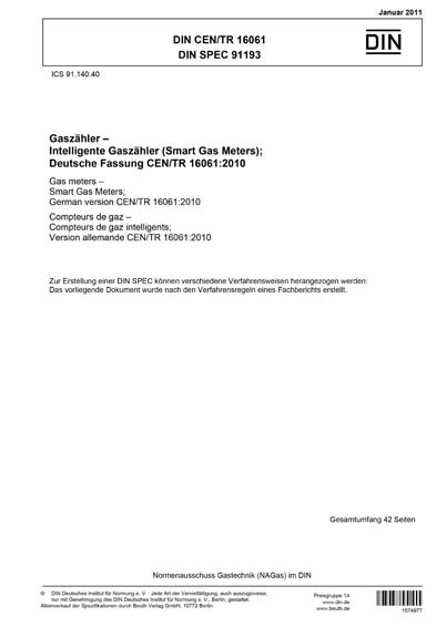 Standards PDF Cover Page