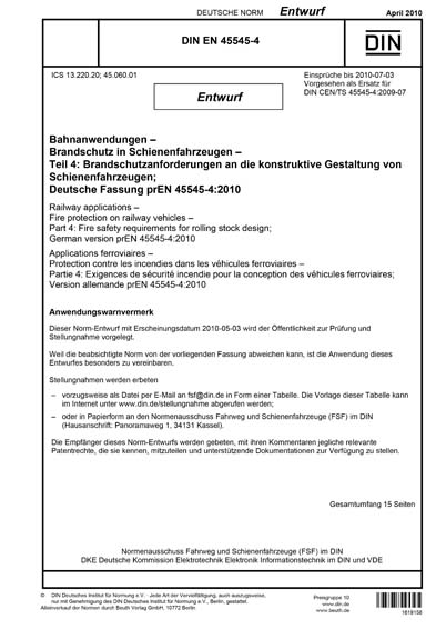 Standards PDF Cover Page