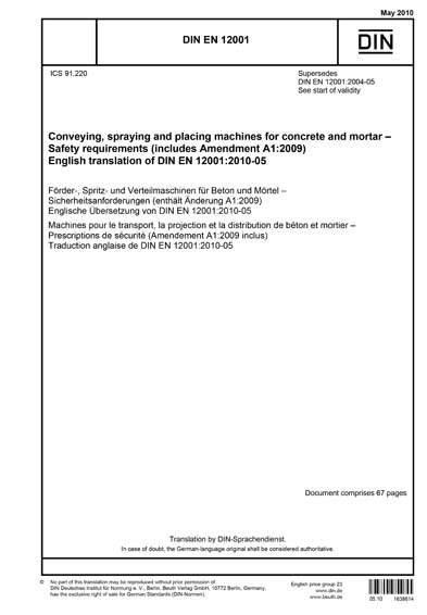 Standards PDF Cover Page