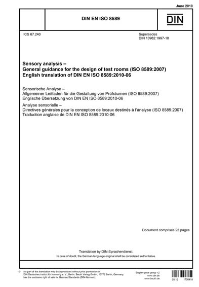 Standards PDF Cover Page