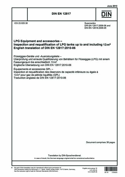 Standards PDF Cover Page
