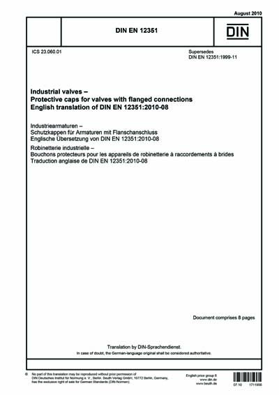 Standards PDF Cover Page
