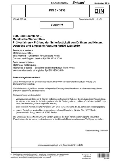 Standards PDF Cover Page