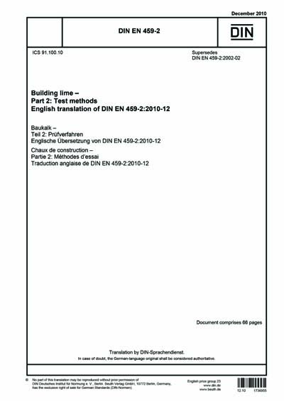 Standards PDF Cover Page