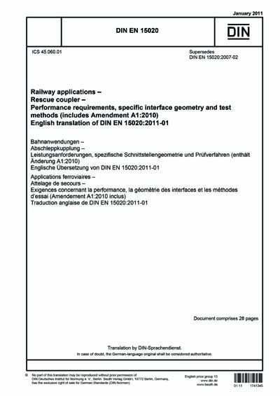Standards PDF Cover Page