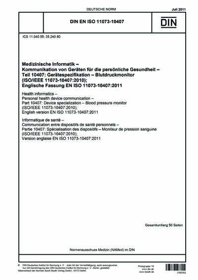 Standards PDF Cover Page