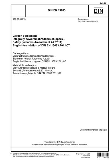 Standards PDF Cover Page