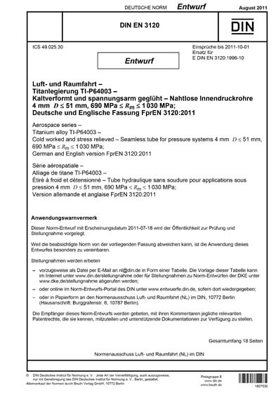 Standards PDF Cover Page