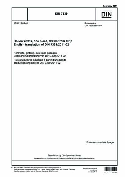 Standards PDF Cover Page