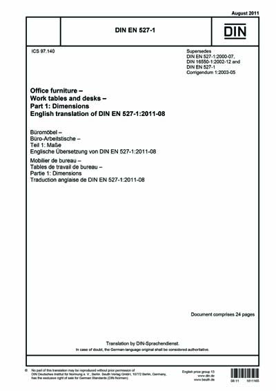 Standards PDF Cover Page