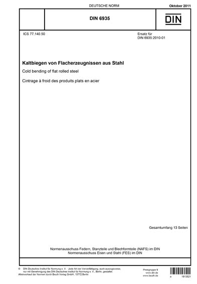 Standards PDF Cover Page