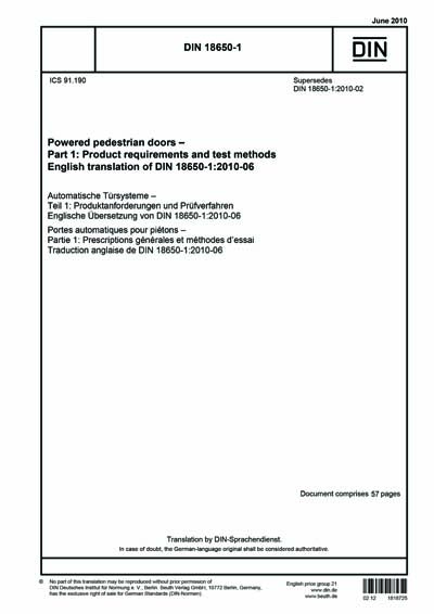 Standards PDF Cover Page