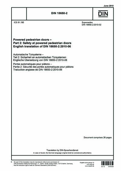 Standards PDF Cover Page