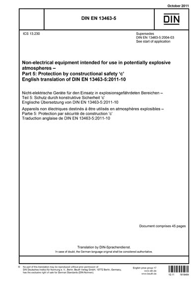 Standards PDF Cover Page