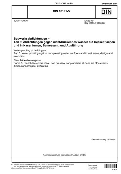 Standards PDF Cover Page