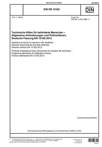 Standards PDF Cover Page