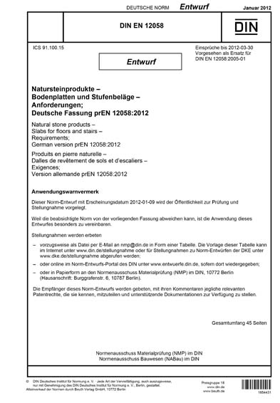 Standards PDF Cover Page