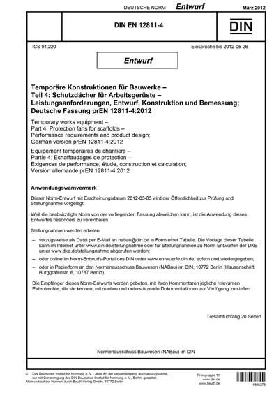 Standards PDF Cover Page