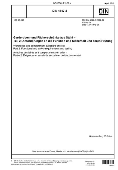 Standards PDF Cover Page