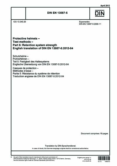 Standards PDF Cover Page