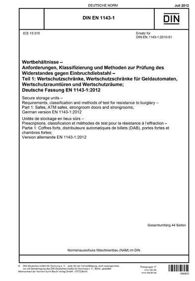 Standards PDF Cover Page