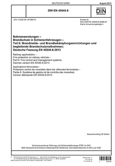 Standards PDF Cover Page