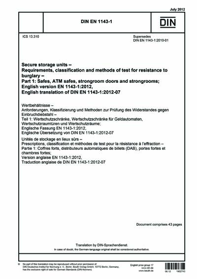 Standards PDF Cover Page