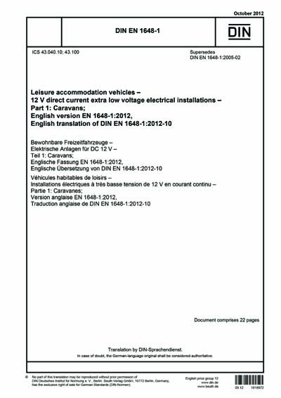Standards PDF Cover Page