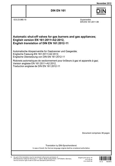 Standards PDF Cover Page