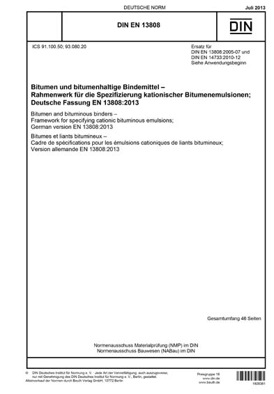 Standards PDF Cover Page