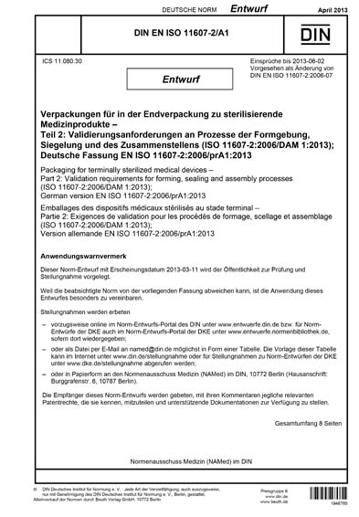 Standards PDF Cover Page
