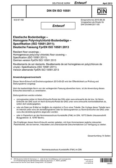 Standards PDF Cover Page