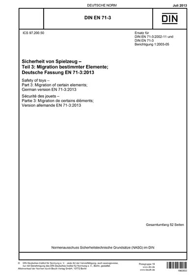 Standards PDF Cover Page