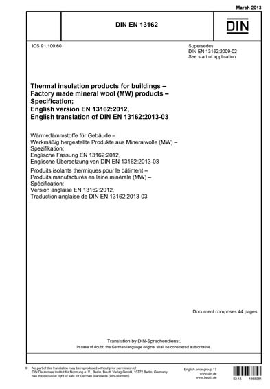 Din En 13162