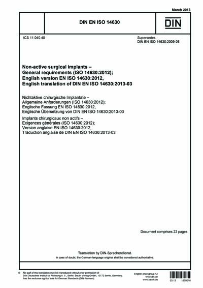 Standards PDF Cover Page