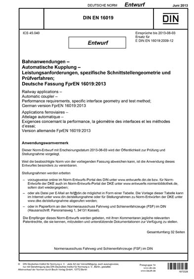 Standards PDF Cover Page