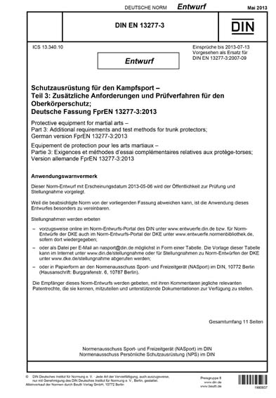 Standards PDF Cover Page
