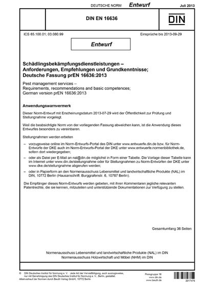 Standards PDF Cover Page