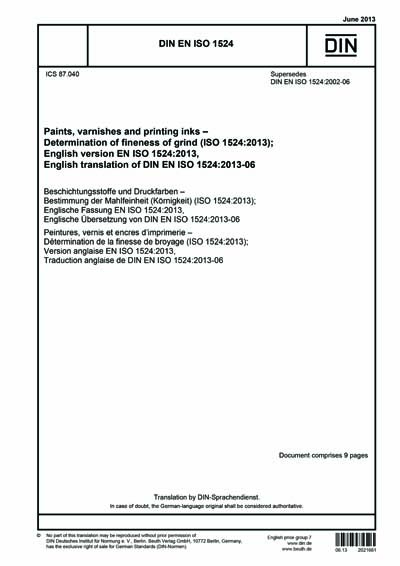 Standards PDF Cover Page