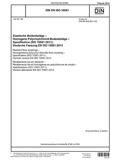 Standards PDF Cover Page