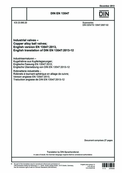 Standards PDF Cover Page