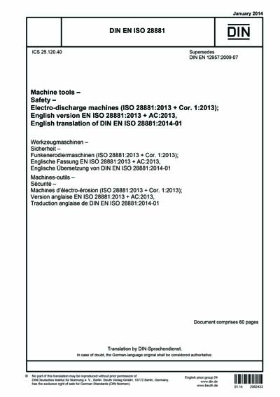 Standards PDF Cover Page