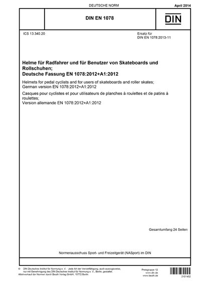 Standards PDF Cover Page