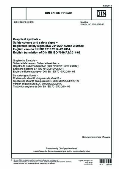Standards PDF Cover Page