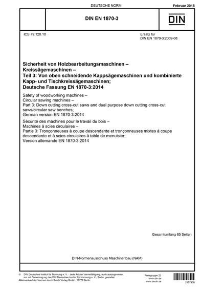 Standards PDF Cover Page
